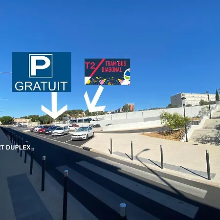 Appart Duplex Laennec Lägenhet